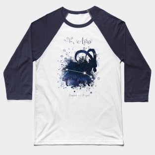 ARIES Zodiac Sign Baseball T-Shirt